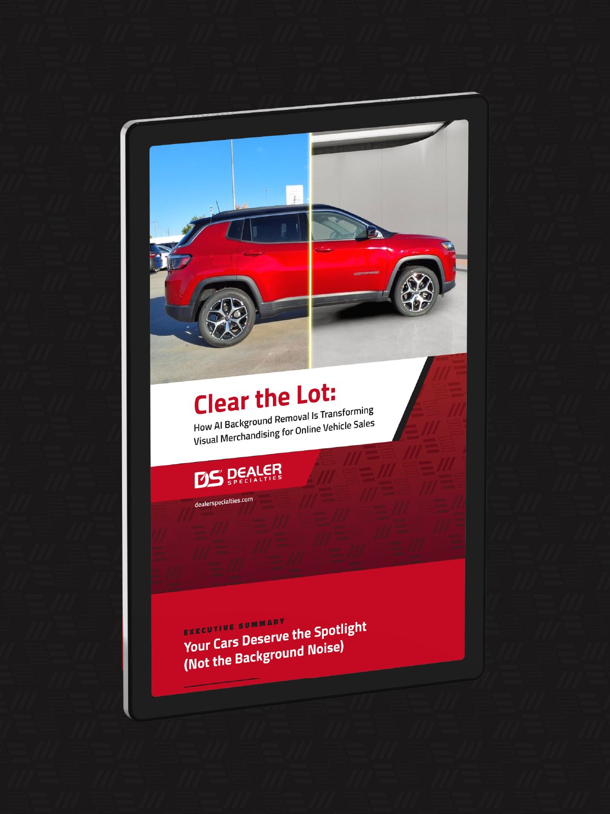 Dealership Background Removal eBook | Dealer Specialties